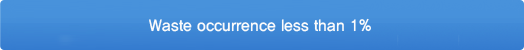 Waste occurrence less than 1%