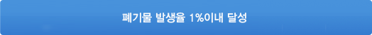 폐기물 발생율 1%이내 달성